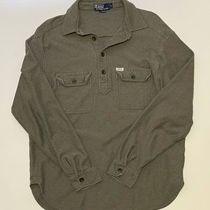 Polo by Ralph Lerann quarter button-down men’s shirt size large